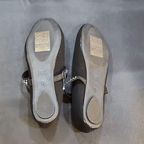 BRAND NEW LYNX RHINESTONE STRAP SLIP-ON BALLET FLAT. - Picture 14 of 15